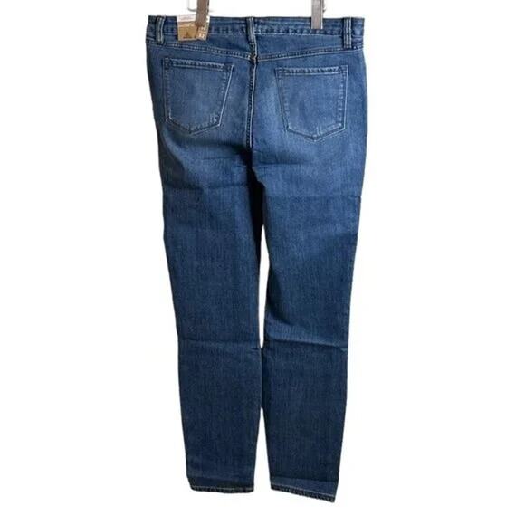 NWT prAna Sienna Skinny Stretch Cotton Mid Rise Jeans 14 / 32 True Blue #3215 - Picture 5 of 14